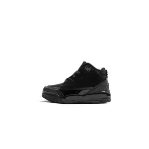 Air Jordan 3 Infants Retro "Black Cat' Shoes
