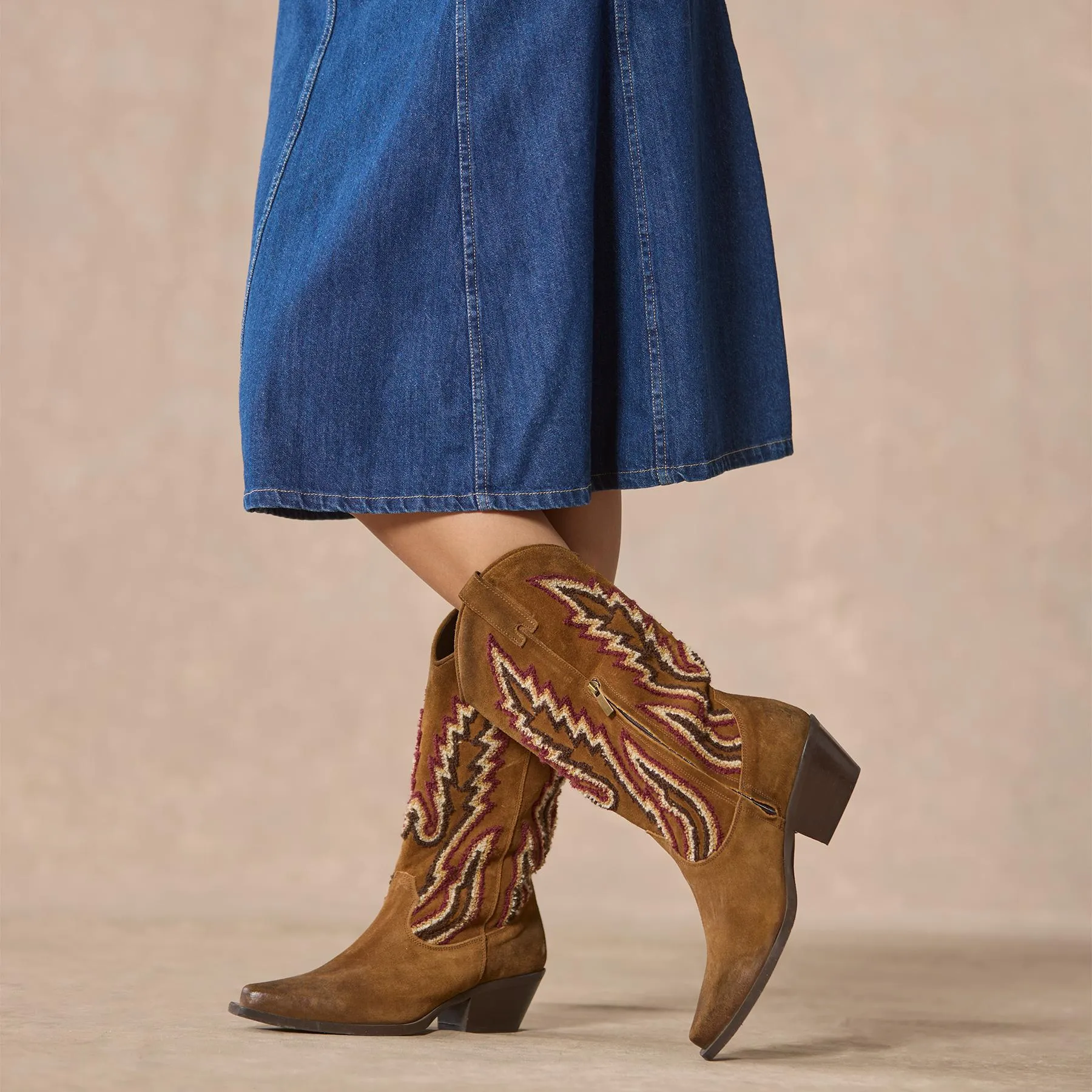Andean Flame Boots