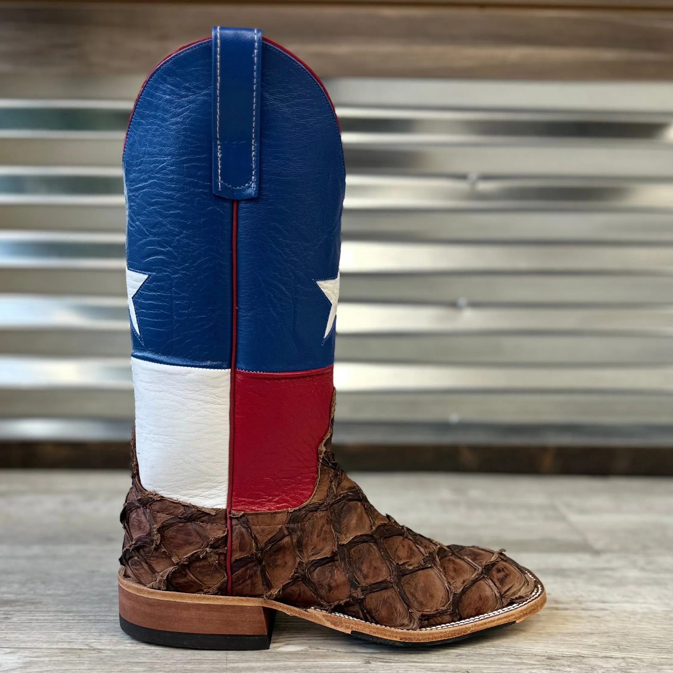 Anderson Bean Texas Flag Big Bass Boots
