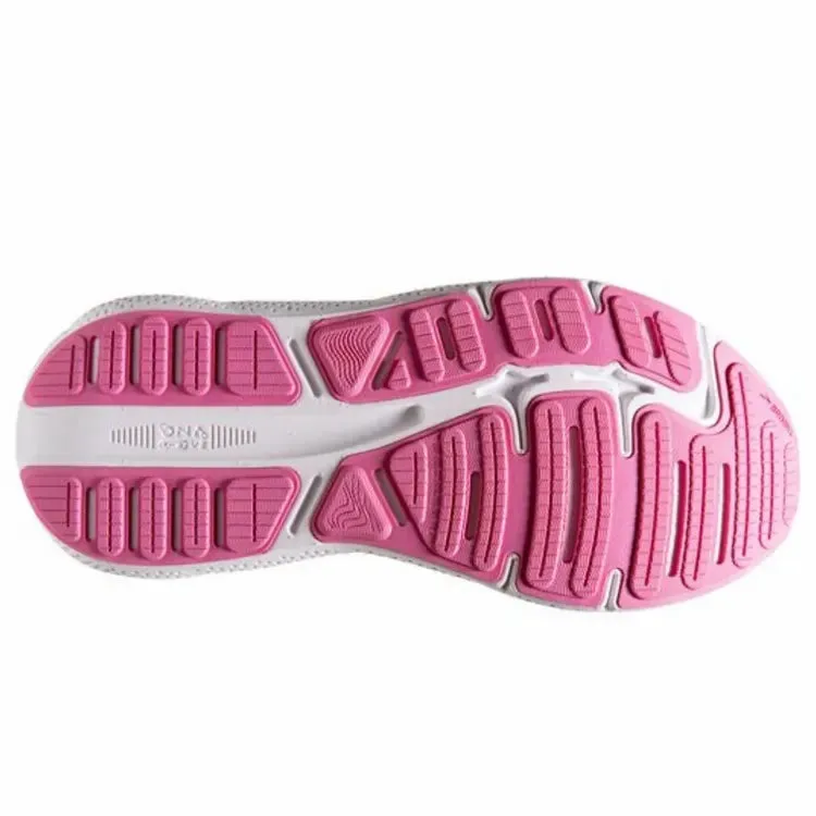 Brooks Women's Ghost Max Running Shoe - Pink Glo/Purple/Black 1203951B628