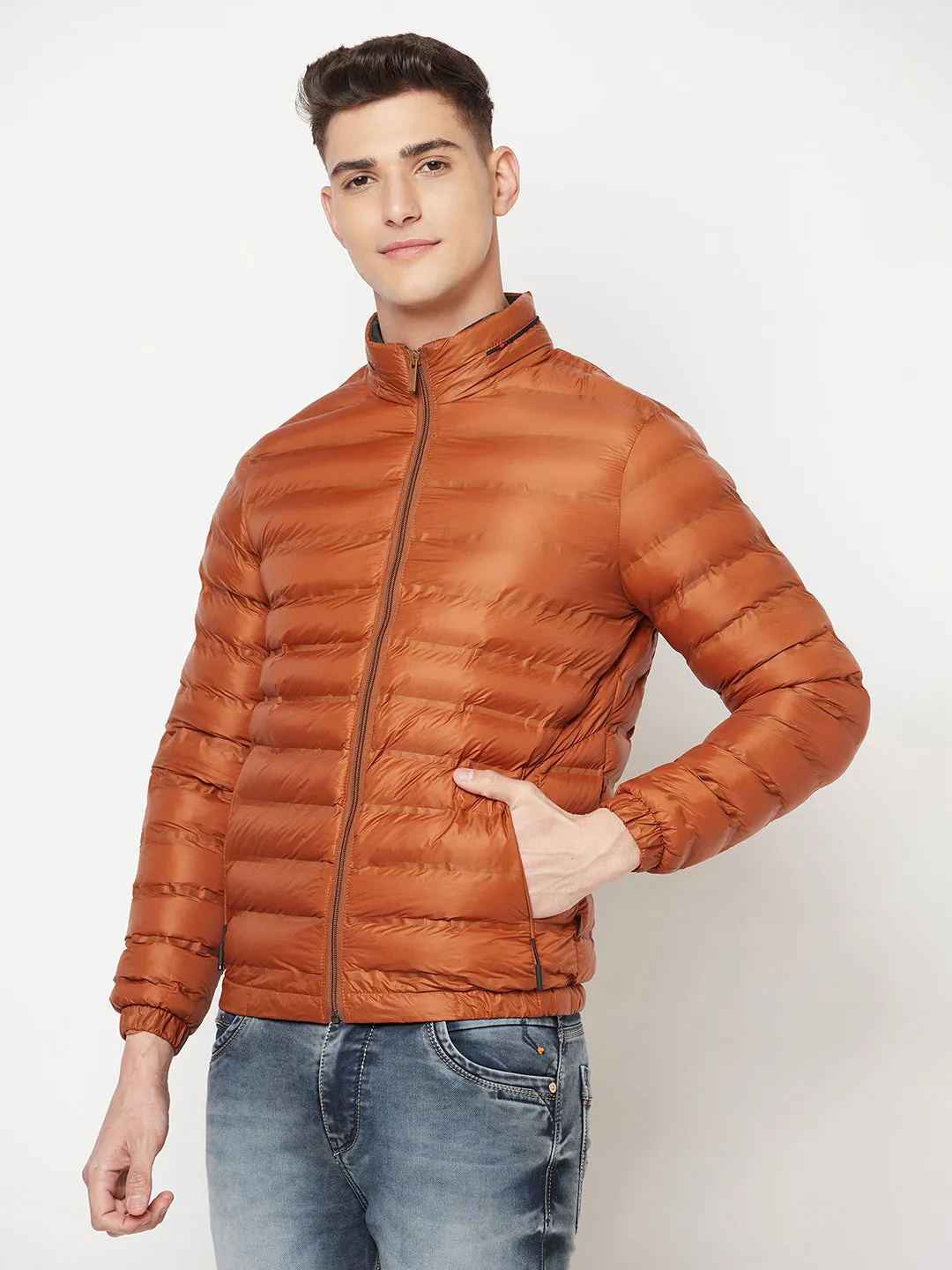 Brown Puffer Jacket