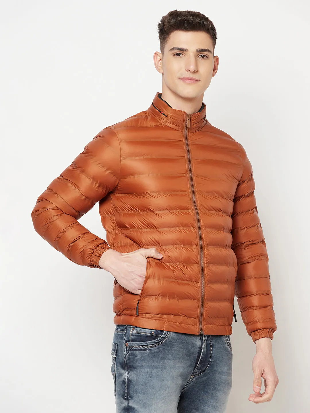Brown Puffer Jacket
