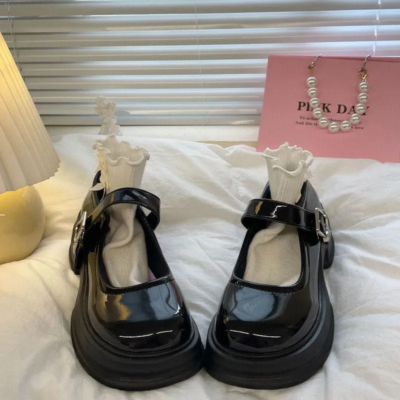 Butterfly Mary Jane Heels K19669