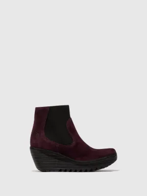 Chelsea Ankle Boots YADE398FLY PURPLE