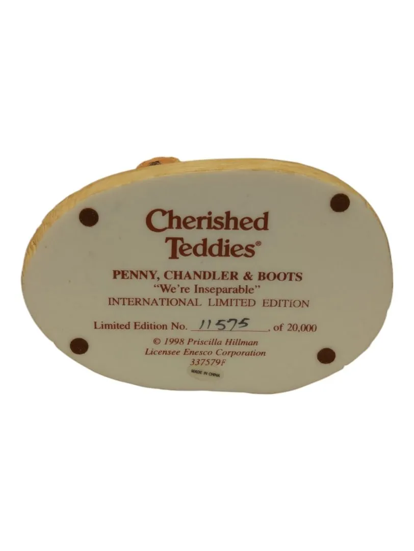 Cherished Teddies - Penny, Chandler & Boots