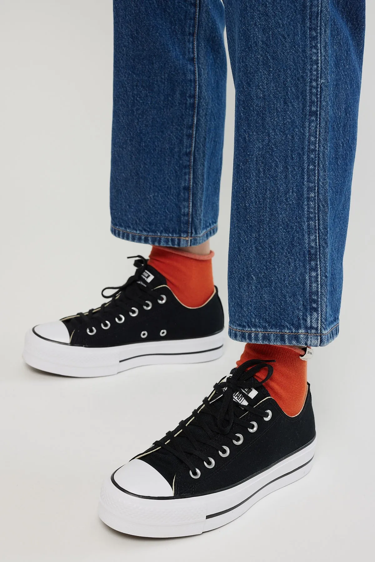 Converse Womens CT All Star Lift Ox Black