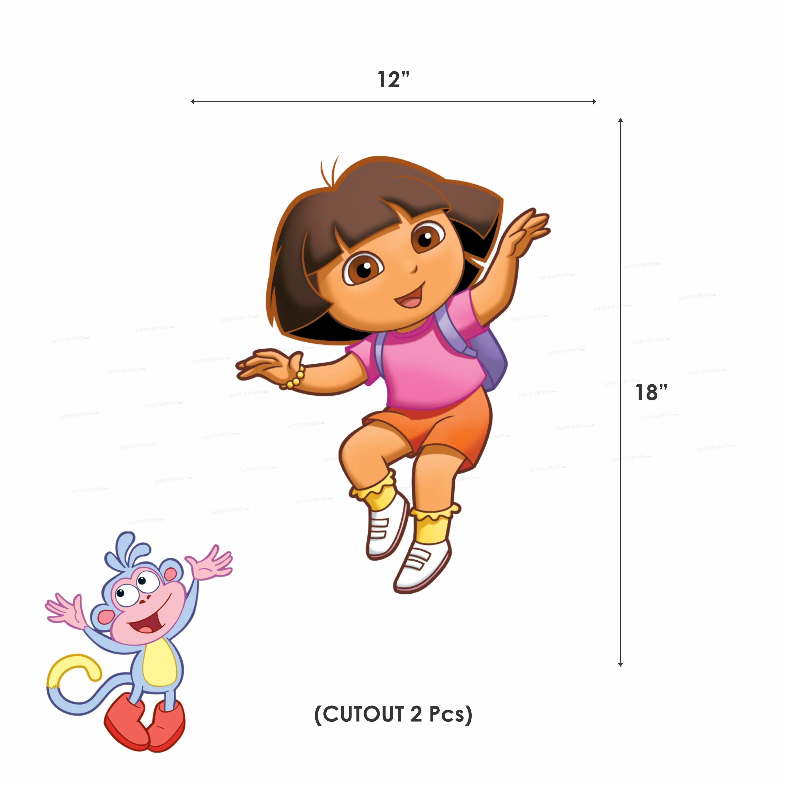 Dora The Explorer Theme Exclusive Kit