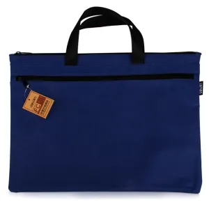 Double Zipper Canvas Storage Bag - Portable and Simple