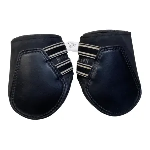 EquiFit T-Boot Hind Ankle Boots in Black/White Stripes - Medium