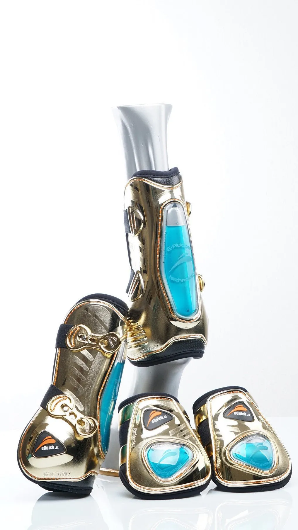 eShock Exclusive Gold Edition Fetlock Boots