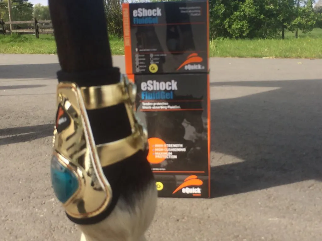 eShock Exclusive Gold Edition Fetlock Boots