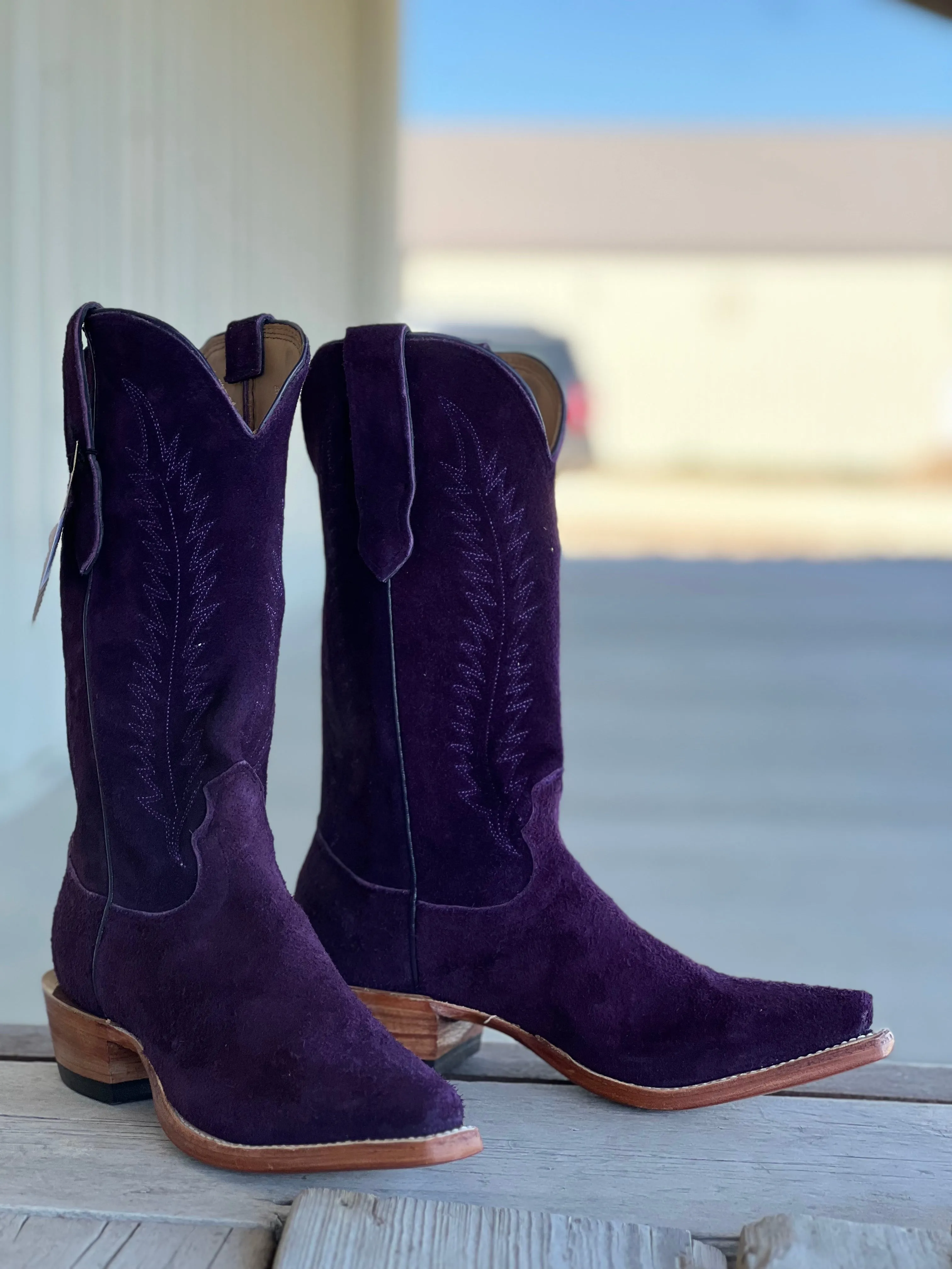 Fenoglio Boot Co. | Violet Roughout Boot