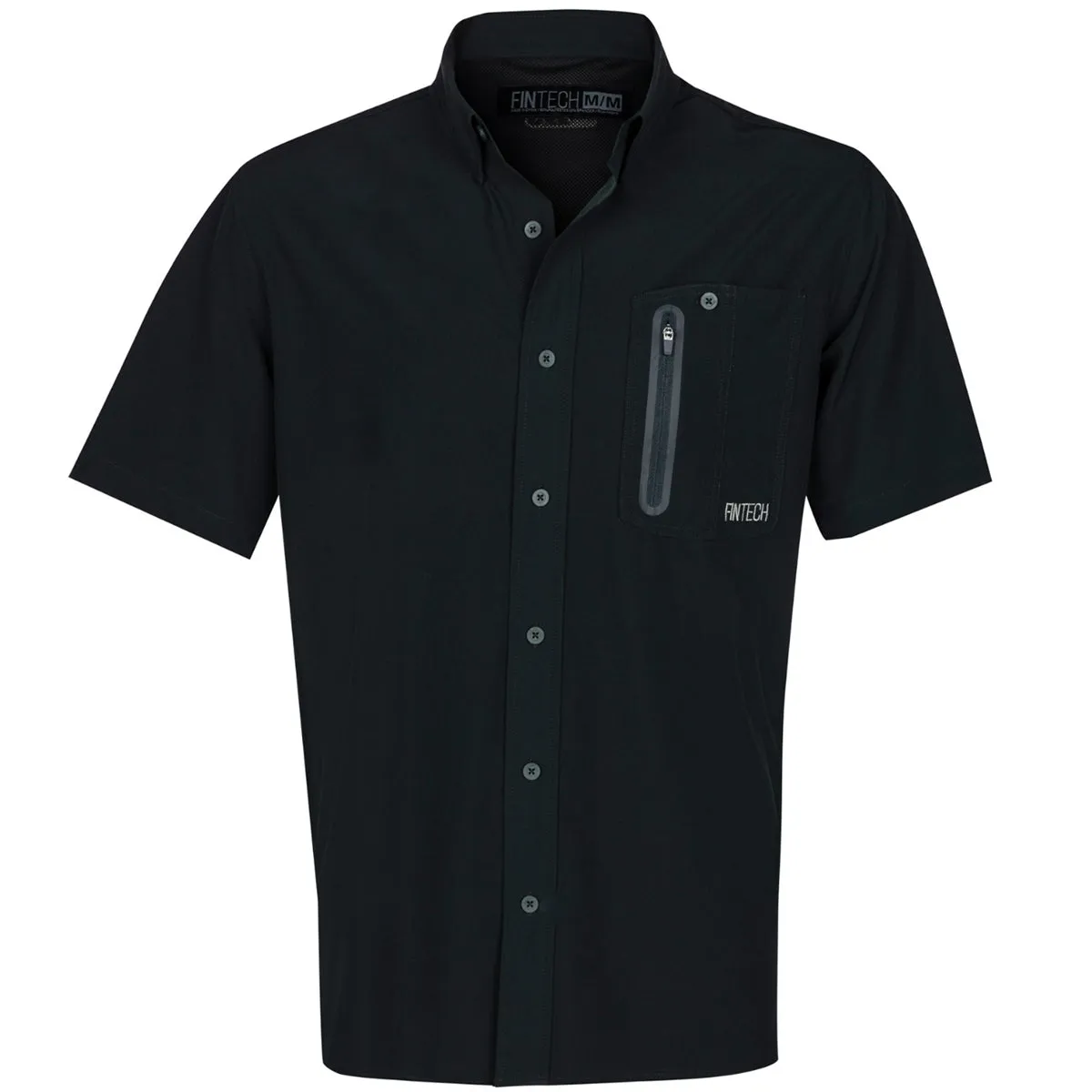 Fintech Deep Sea Woven Shirt - Jet Set