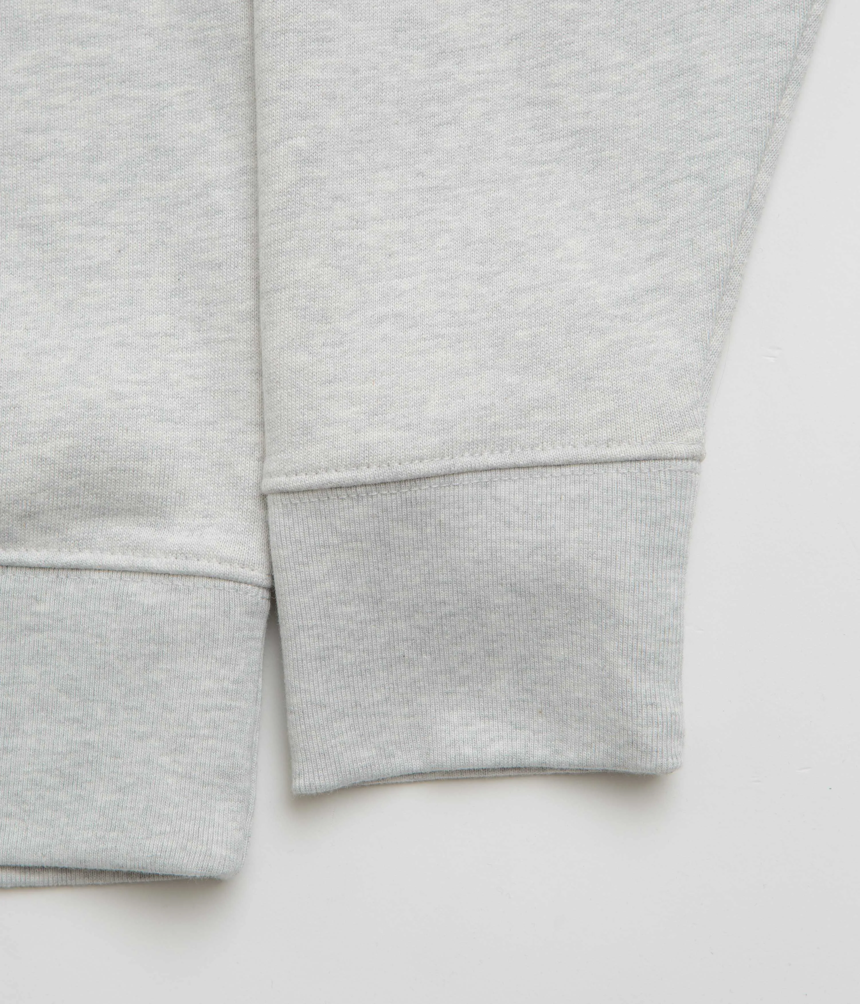 Flatspot Hole Crewneck Sweatshirt - Cool Heather Grey