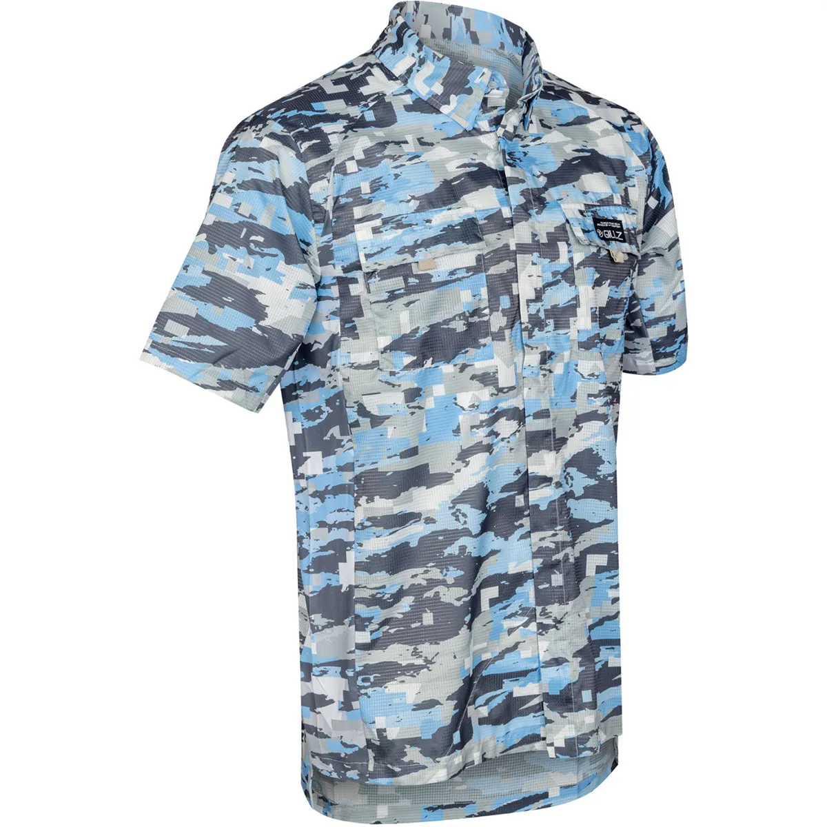 Gillz Pro Series Tek Woven T-Shirt - Powder Blue