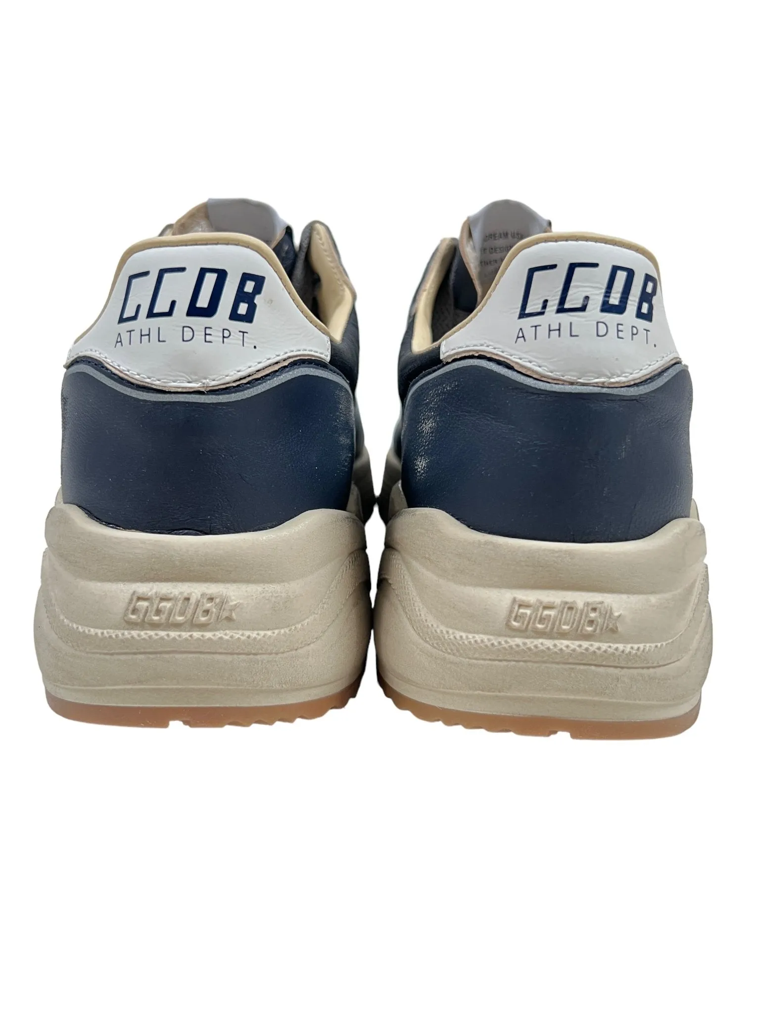 Golden Goose GMF00126 Running Sole Dk Blu/Black/Slv/Wht