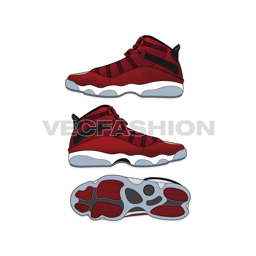 Hi Top Sneakers Jordan 6 Rings