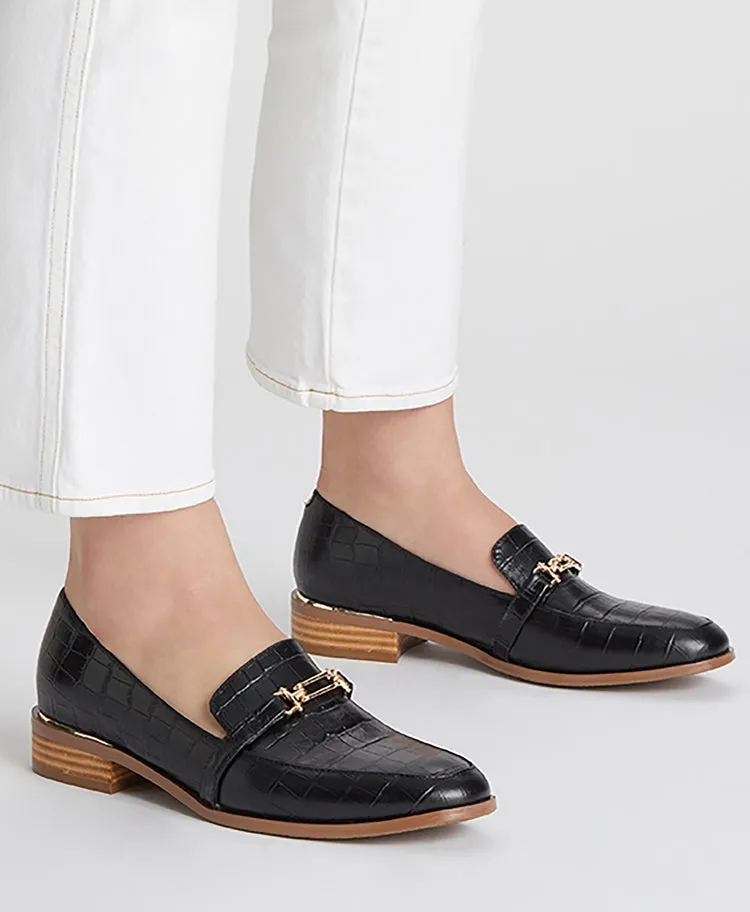 ISABELLA ANSELMI - Patent croc leather loafers! 9