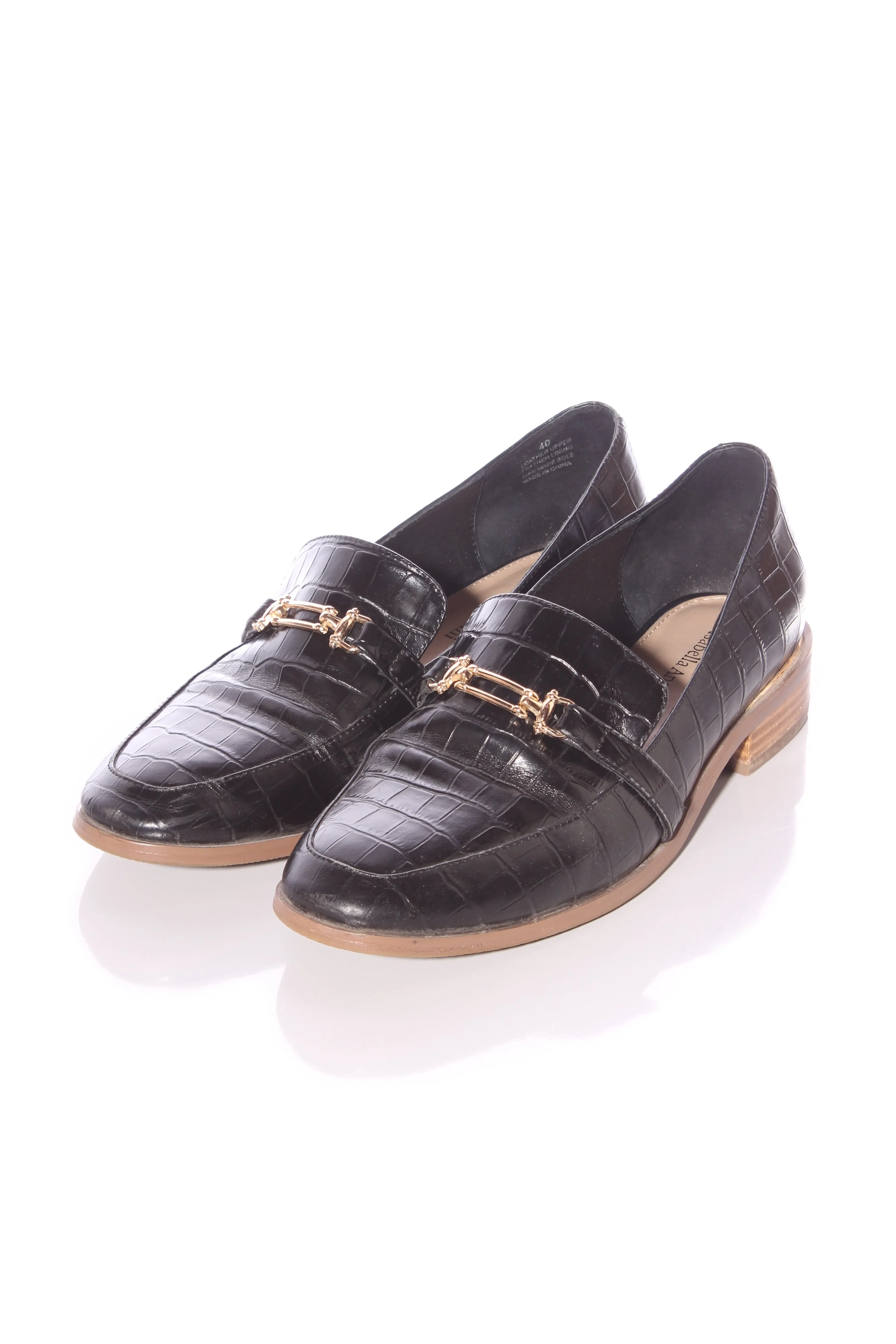 ISABELLA ANSELMI - Patent croc leather loafers! 9