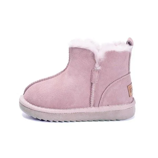 Leather Snow Boots