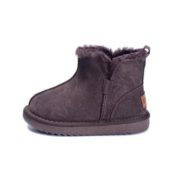 Leather Snow Boots