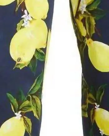 Lemon Capri Pant In Navy | Navy