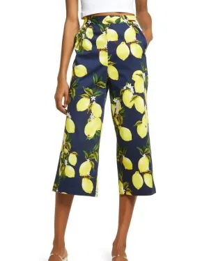 Lemon Capri Pant In Navy | Navy