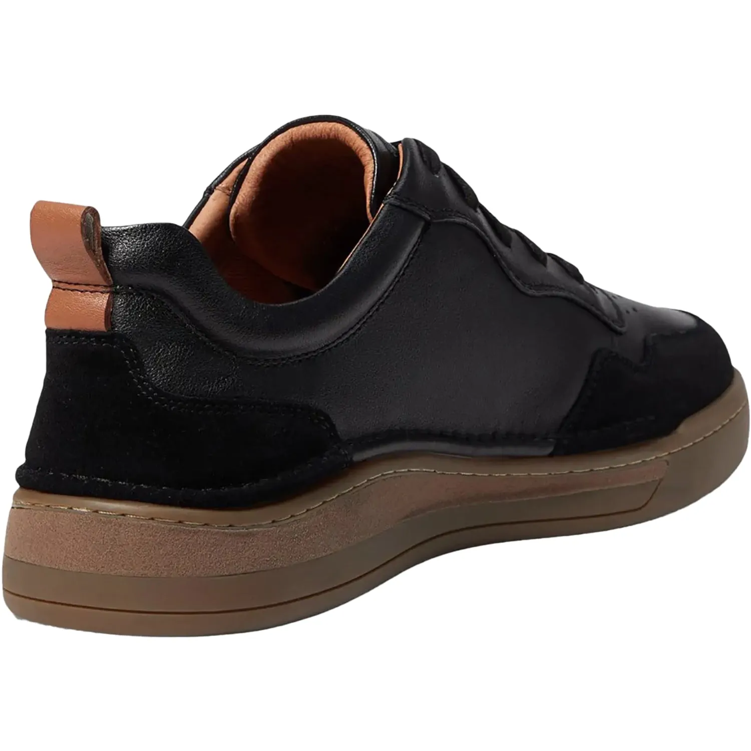 Men's Josef Seibel Cleve 01 Black Leather/Suede Combi