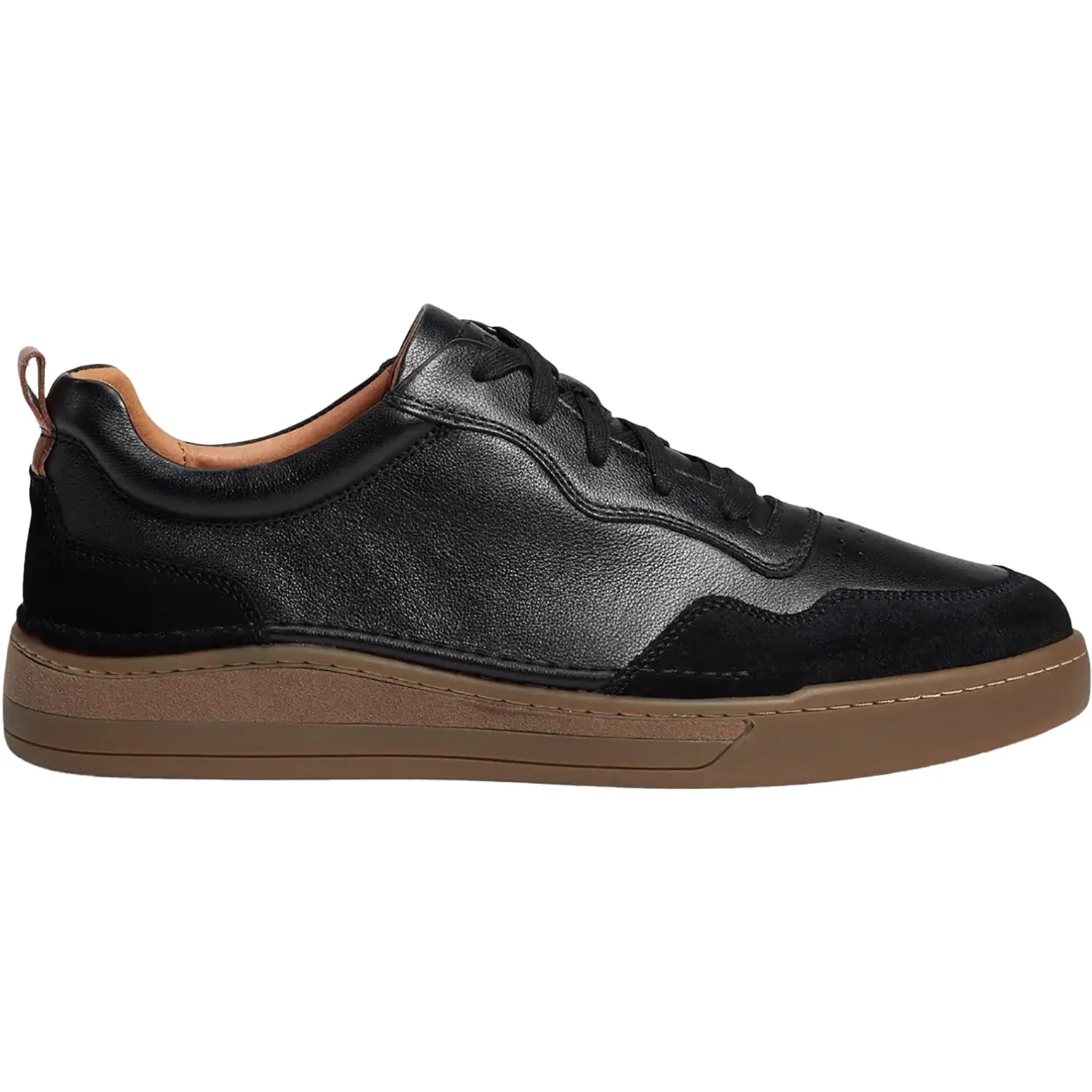 Men's Josef Seibel Cleve 01 Black Leather/Suede Combi