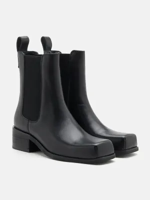 Narelle Square Toe Chelsea Boots