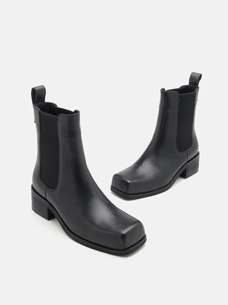 Narelle Square Toe Chelsea Boots
