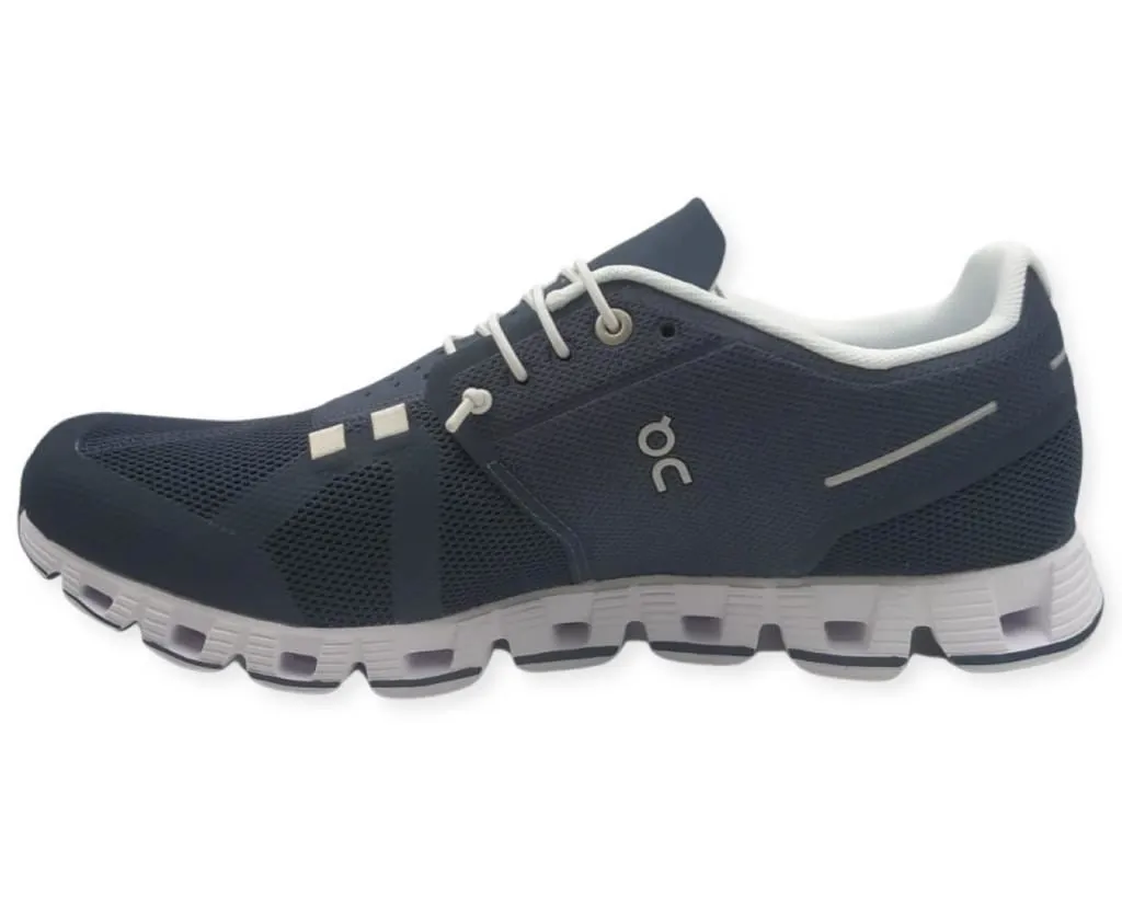 ON Men's Cloud Sneakers Navy/White 19.4010
