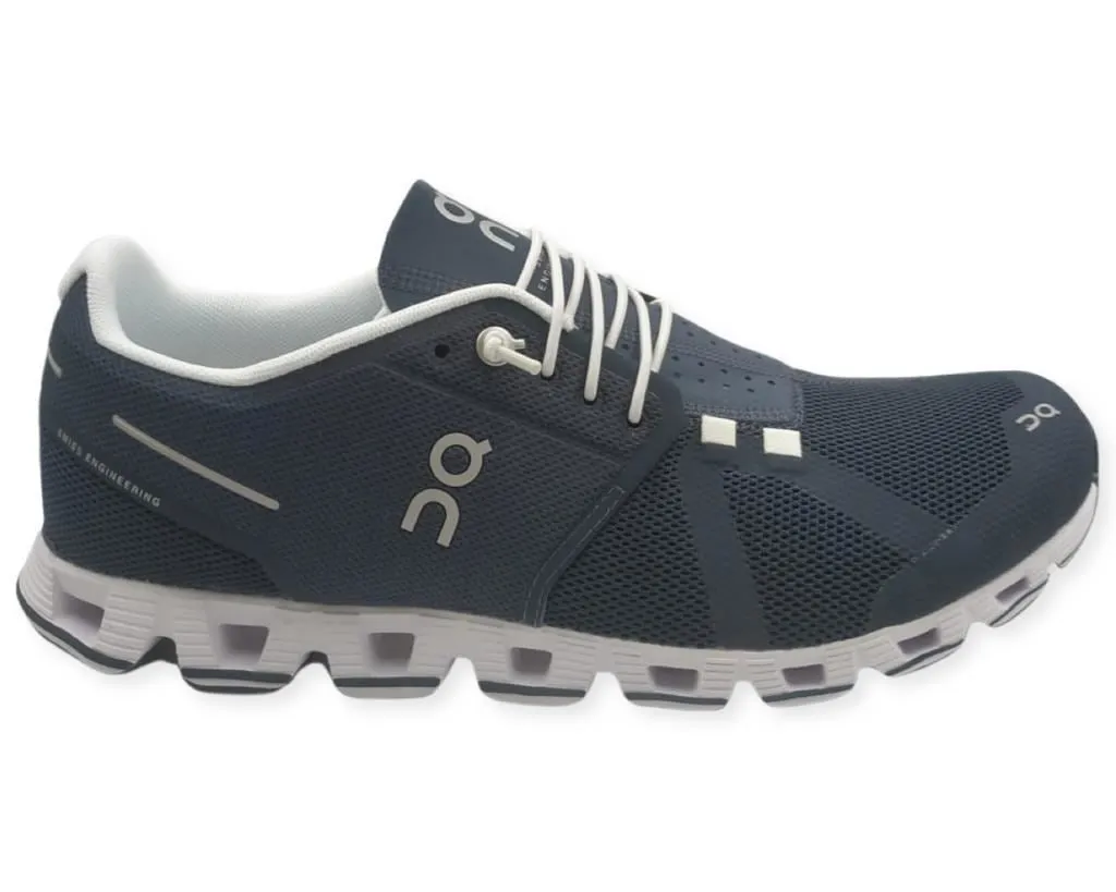 ON Men's Cloud Sneakers Navy/White 19.4010