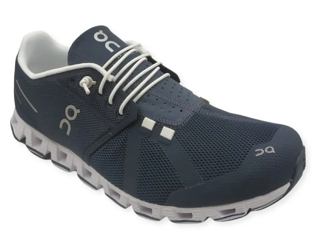 ON Men's Cloud Sneakers Navy/White 19.4010