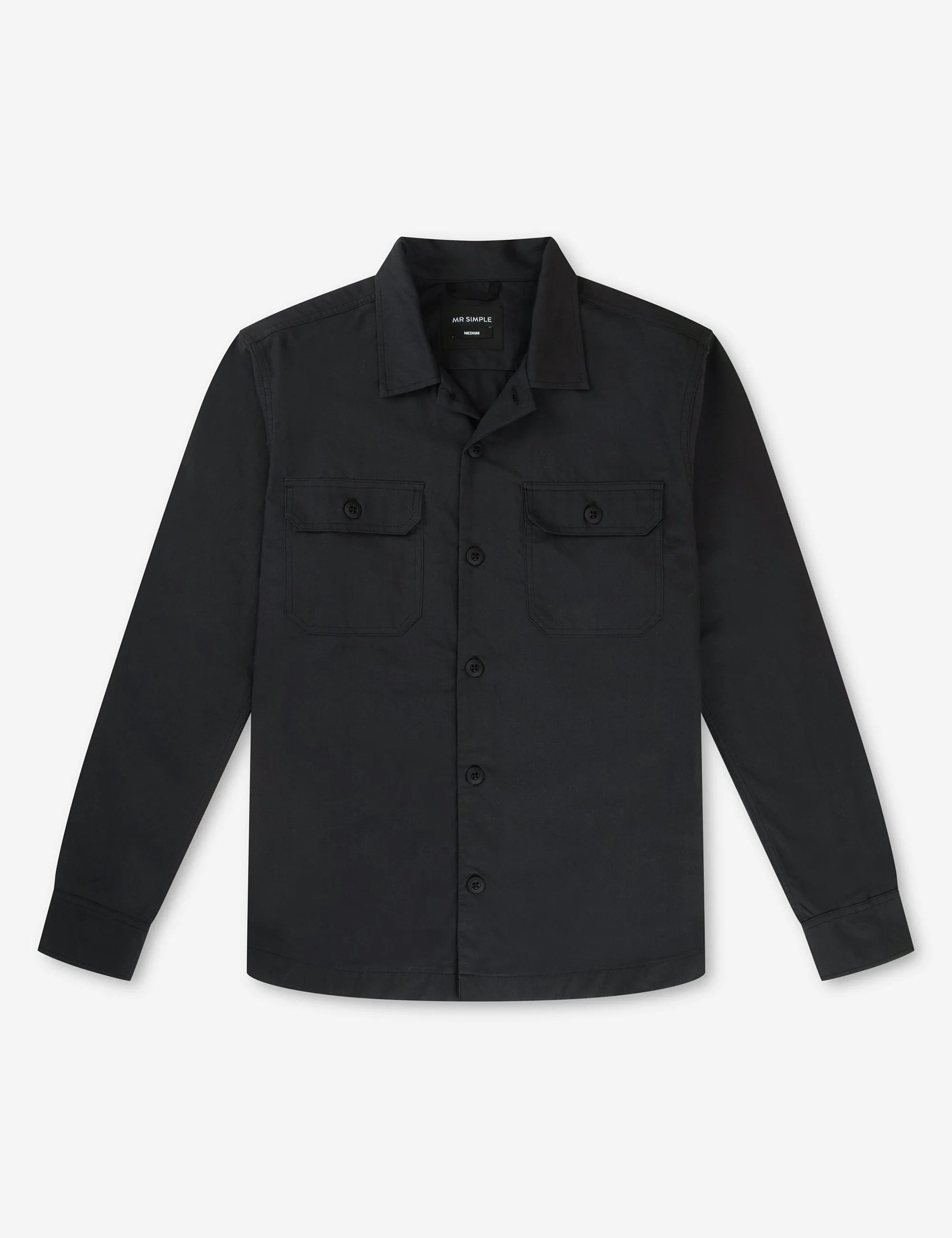 Overshirt Ripstop Canvas - Black