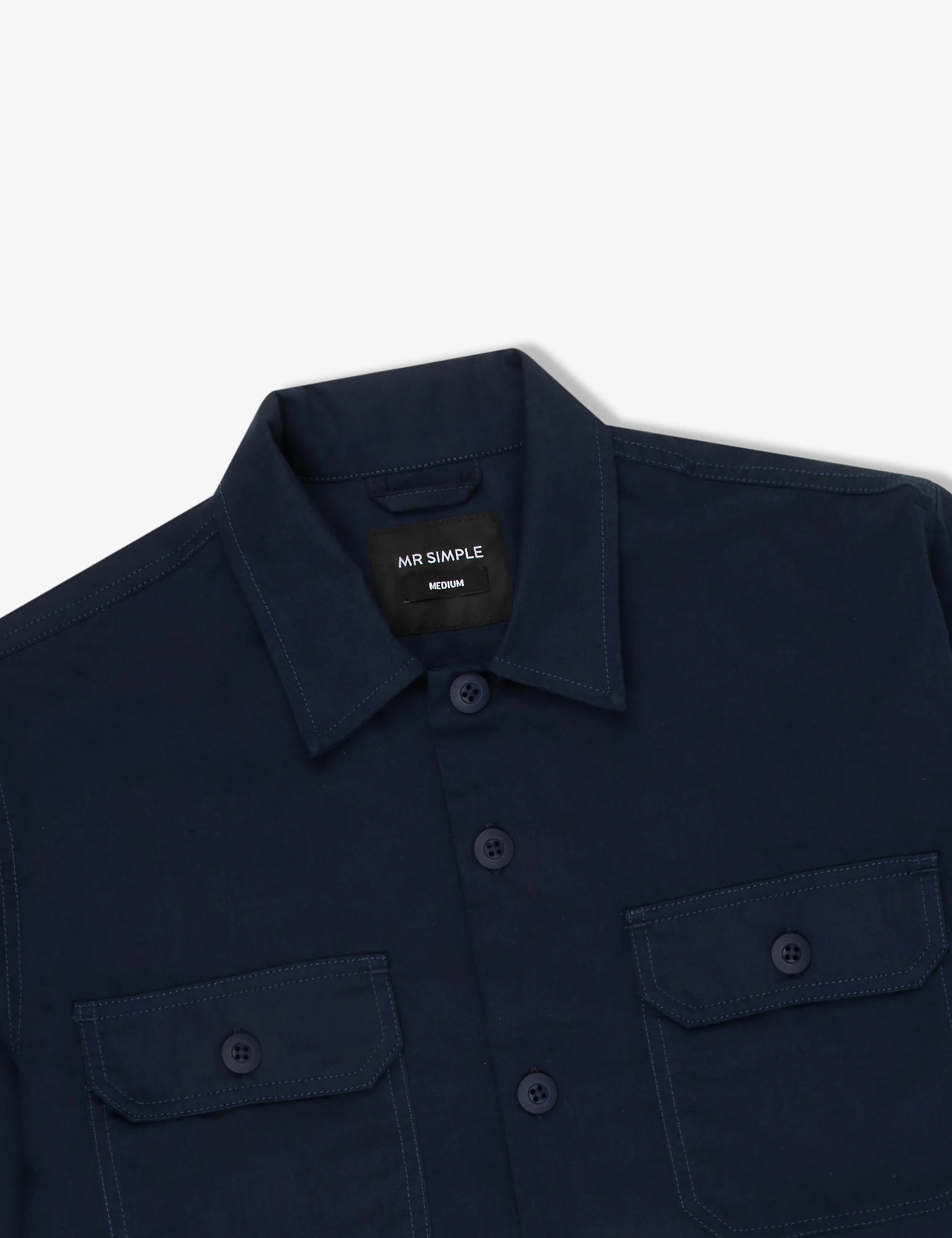 Overshirt Ripstop Canvas - Navy
