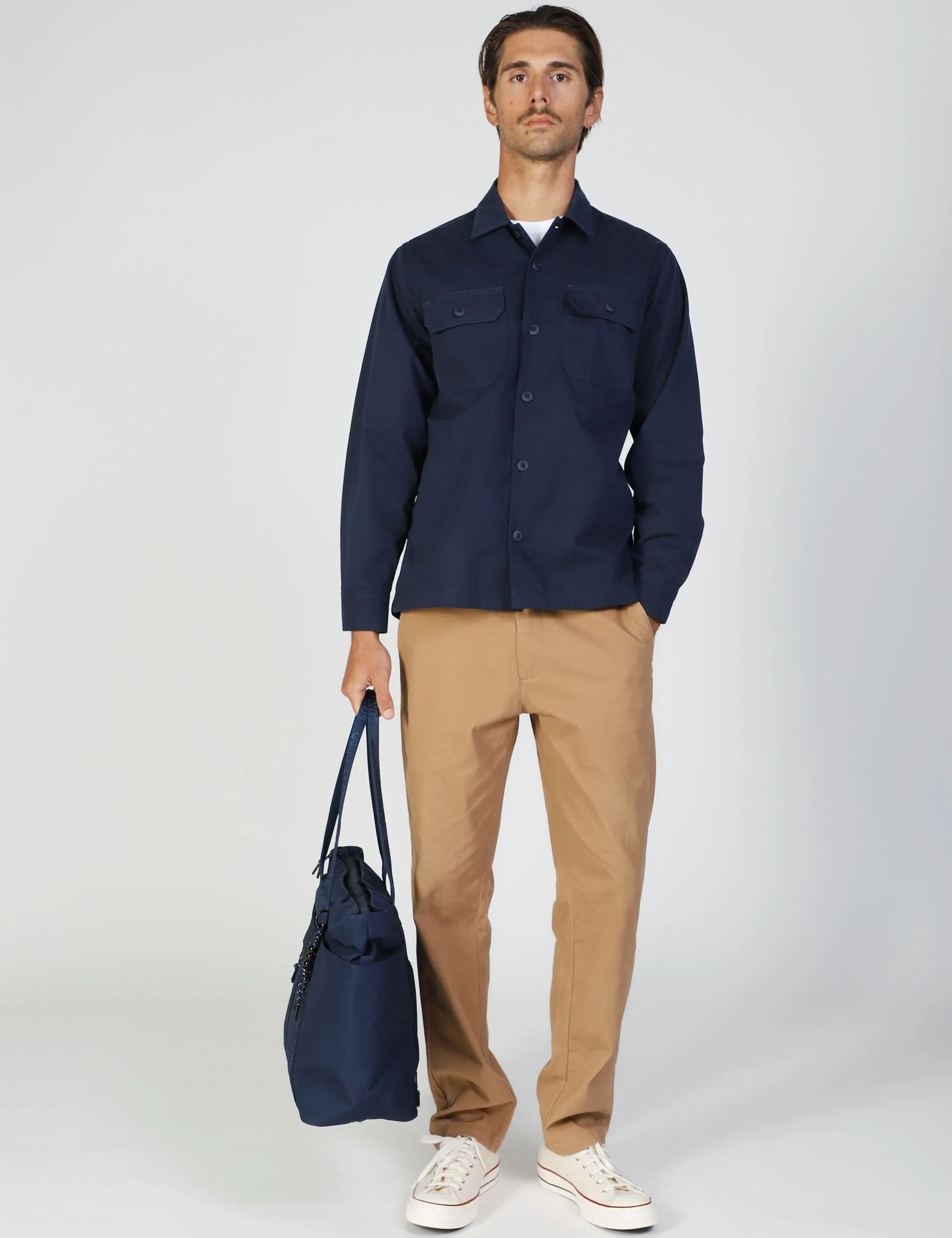 Overshirt Ripstop Canvas - Navy