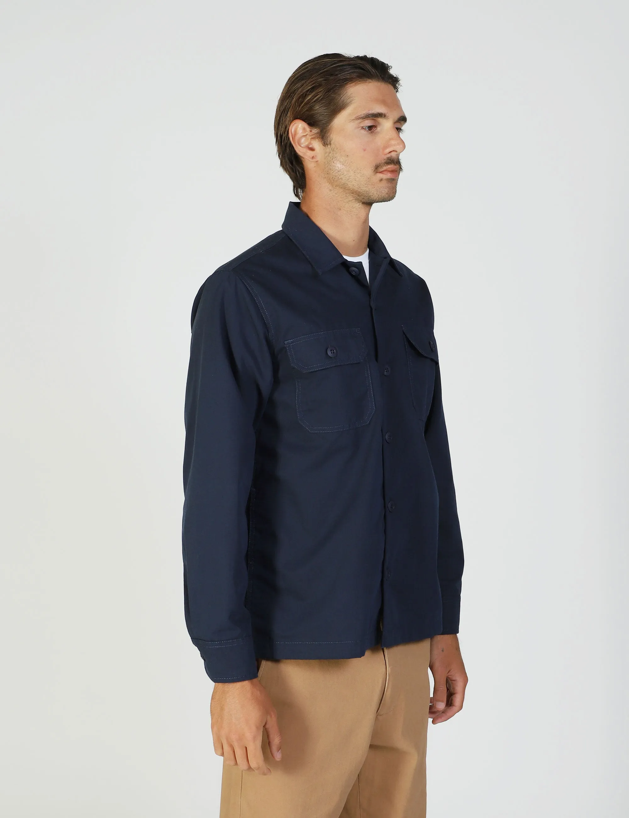 Overshirt Ripstop Canvas - Navy