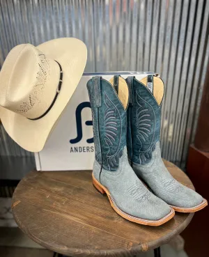 PATTON'S ANDERSON BEAN EXCLUSIVE "THE BRIAN" BLUED GREY CARPINCHO