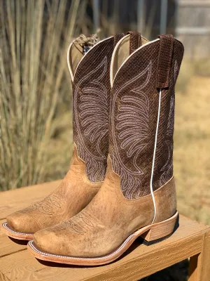 PATTON'S ANDERSON BEAN EXCLUSIVE "THE THOMAS" DISTRESSED AMERICAN BISON BOOTS