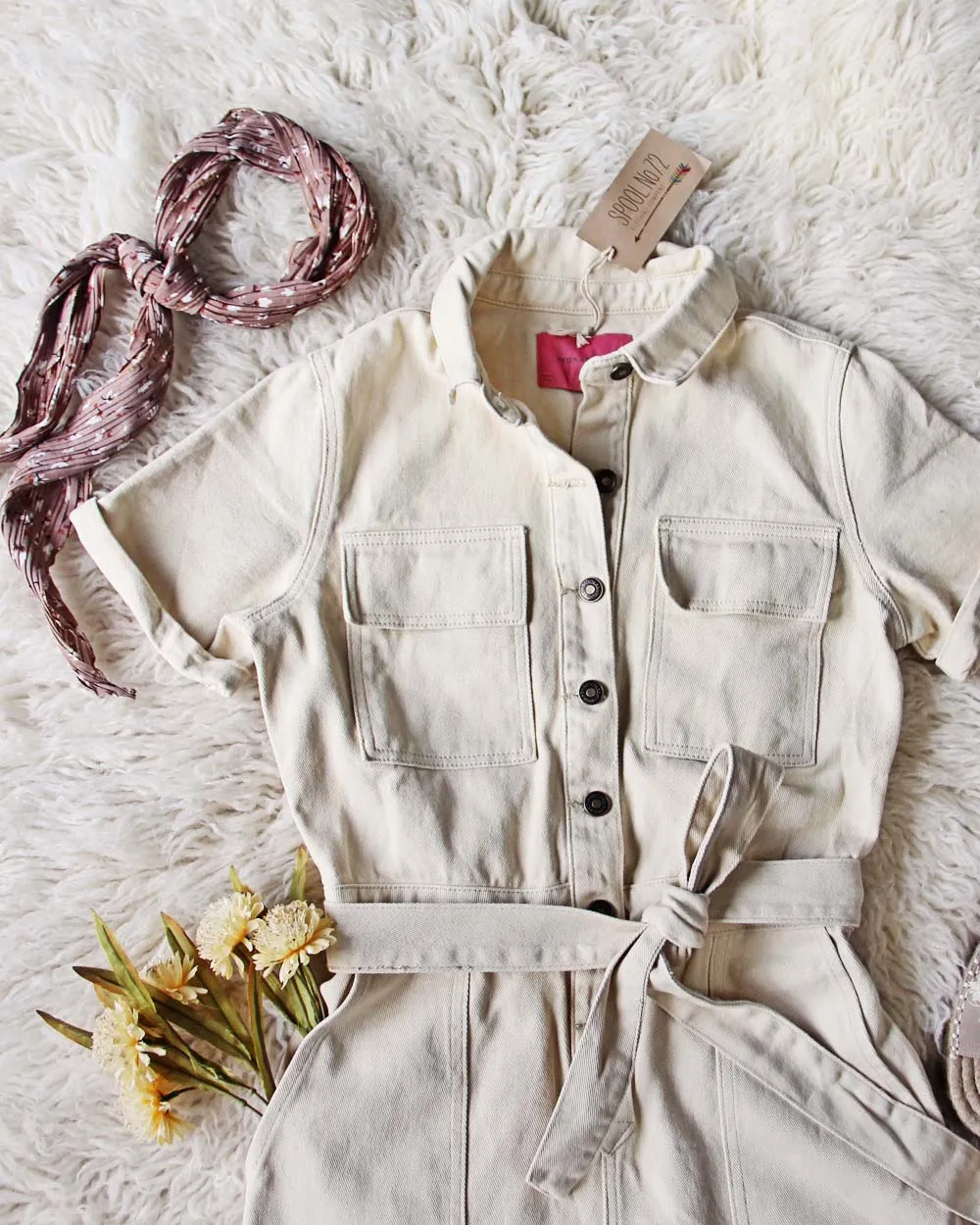 Scout Coveralls in Sand