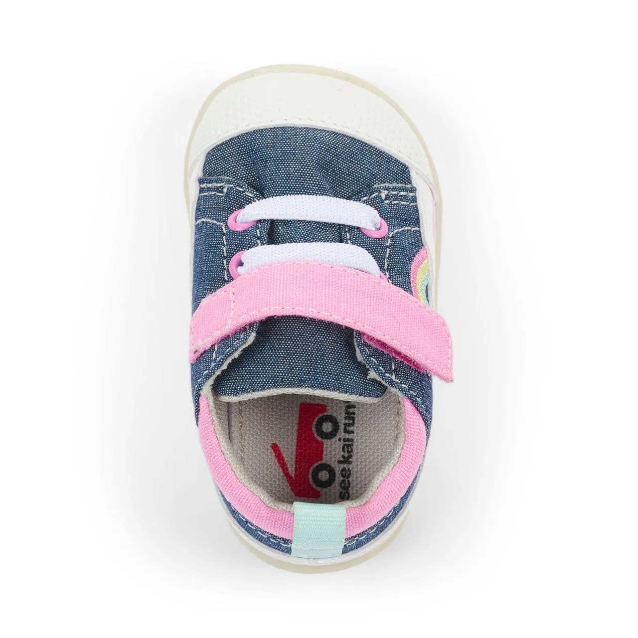 See Kai Run Stevie II Inf - Chambray Blue/Pink