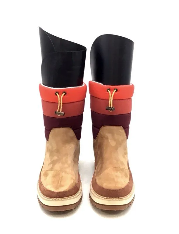 Toms Women's Makenna 10016759 Multicolor Colorblock Mid-Calf Snow Boots - Size 6
