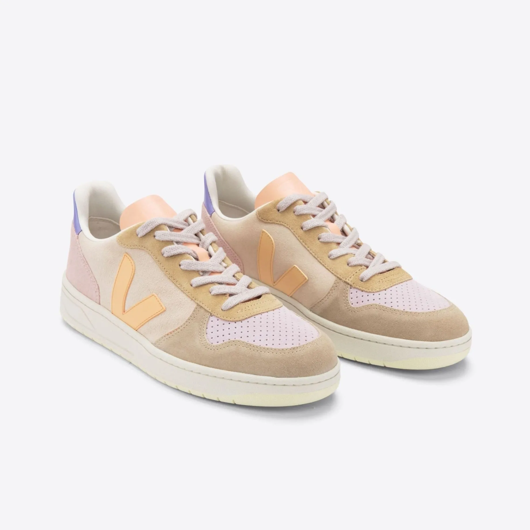 V-10 SUEDE MULTICO PEACH