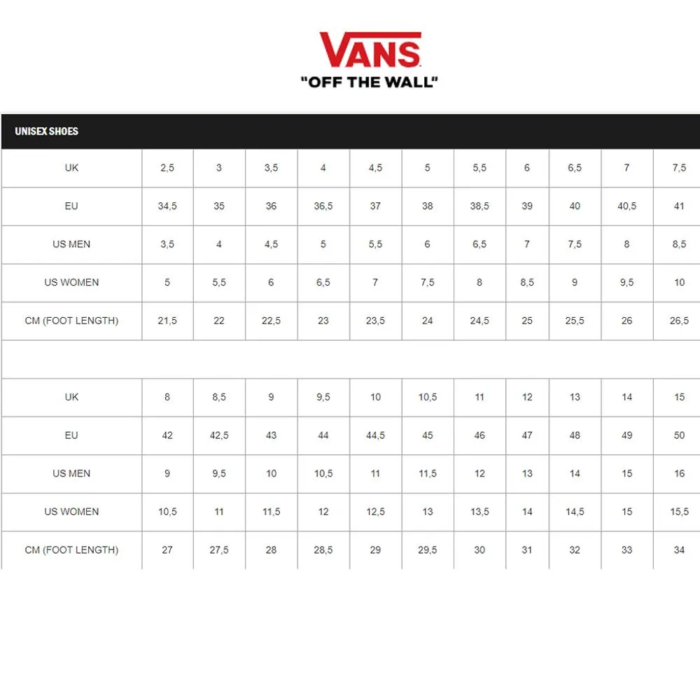 Vans Authentic Black/White