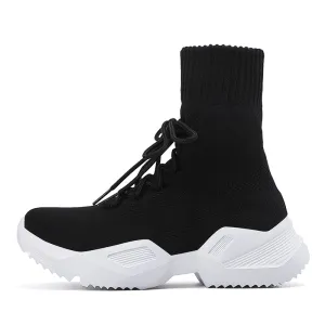 Women's Flying Knit Mesh Sock Sneakers
