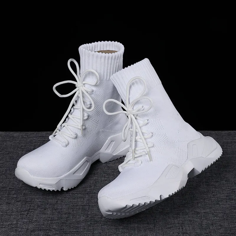 Women's Flying Knit Mesh Sock Sneakers