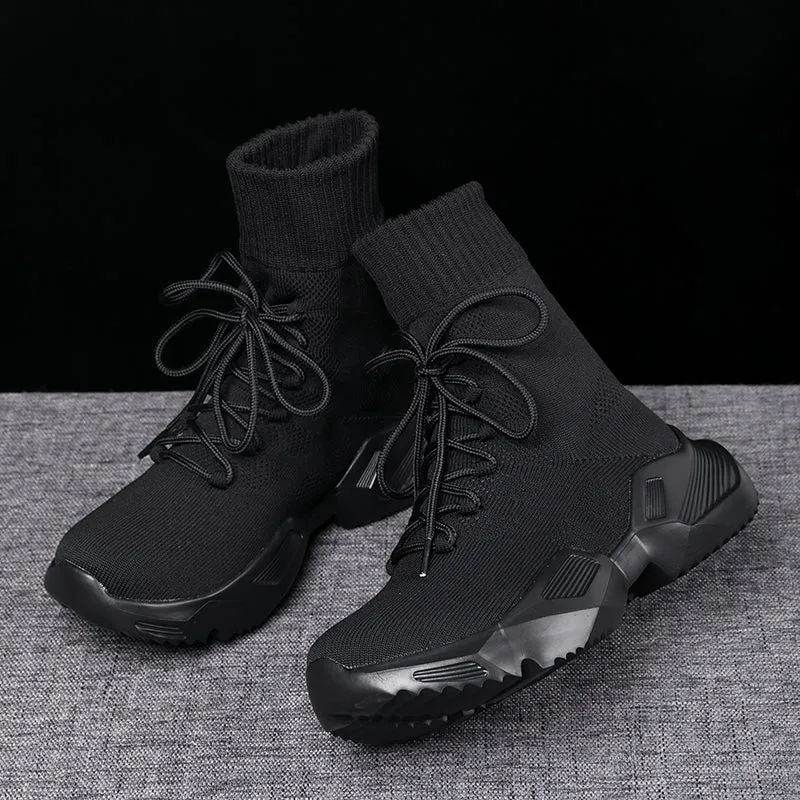 Women's Flying Knit Mesh Sock Sneakers
